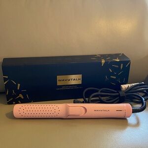 Wavytalk Pink Hair Straightener/ Curler 2 in 1 air flow styler